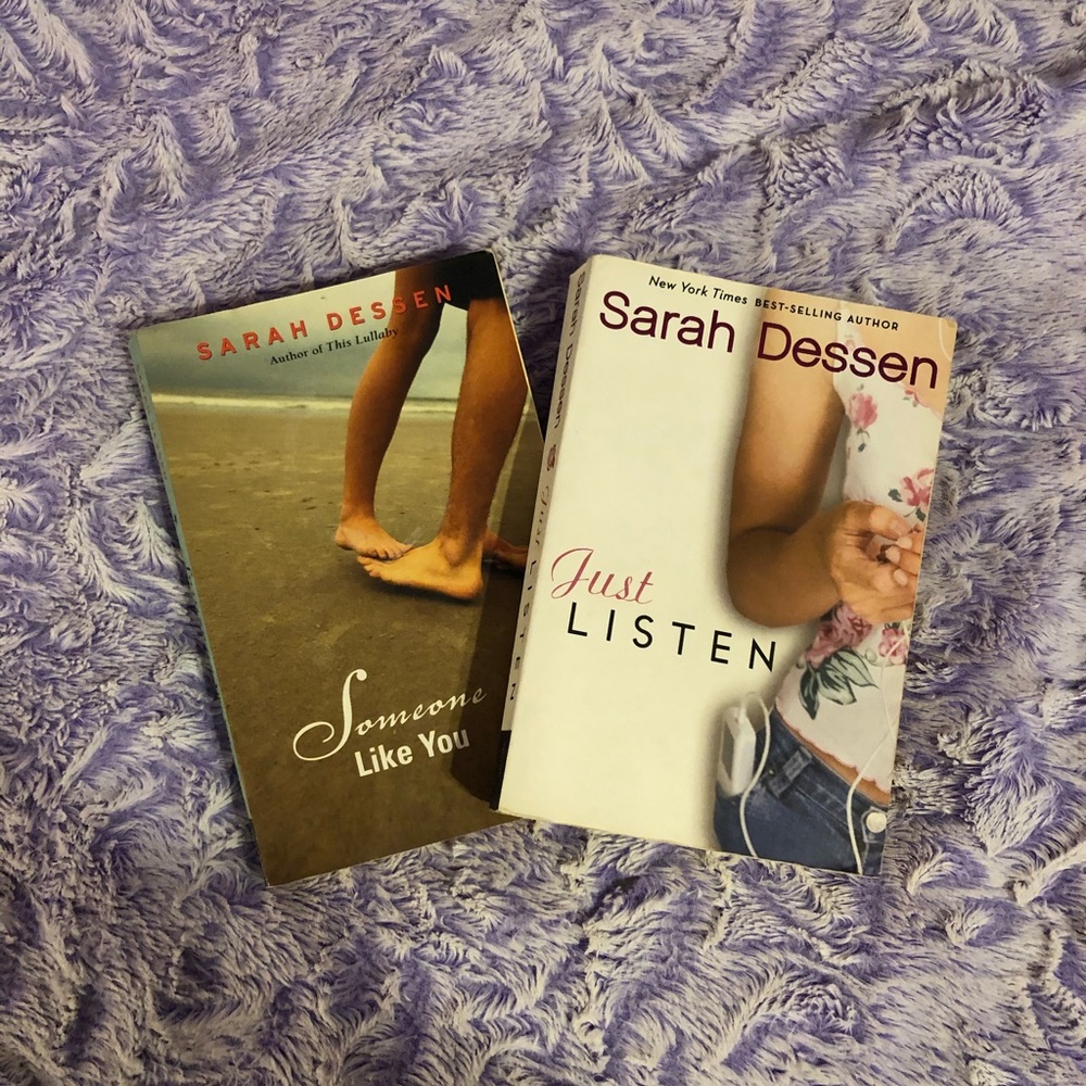 Sarah Dessen Novels: Someone Like You, Just Listen